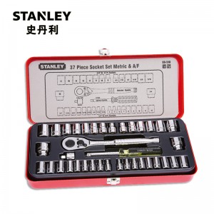 STANLEY/史丹利 37件套6.3MM,10MM系列公制组套 89-518-22 综合性组合工具