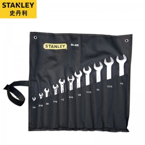 STANLEY/史丹利  11件套英制精抛光两用长扳手  94-400-22  扳手套装
