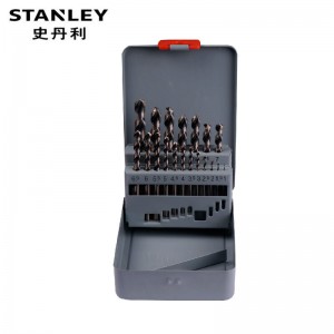 STANLEY/史丹利 19支装高速钢麻花钻头组套 95-233-23 钻头