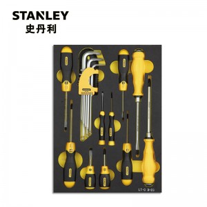 STANLEY/史丹利 19件套公制紧固工具托 LT-029-23 综合性组合工具