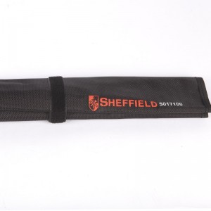 钢盾 S017100 9件套公制精抛光两用长扳手