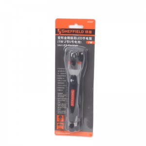 钢盾 S030007 变形金刚超亮LED手电筒(1W2节5号电池)