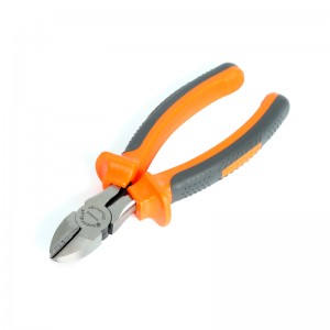 钢盾 S044008 高档美式斜嘴钳6"