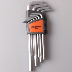 钢盾 S050014 12件套英制加长内六角扳手