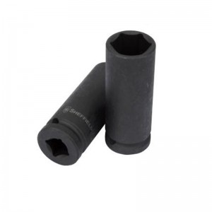 钢盾 S123546 3/4"系列六角风动长套筒46mm