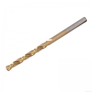 钢盾 S136006 公制镀钛高速钢直柄麻花钻2.8mm