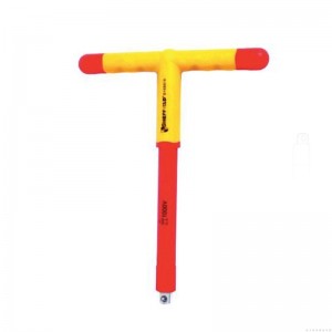 钢盾 S156018 1/2"注塑型双色绝缘T型扳手1/2x200mm