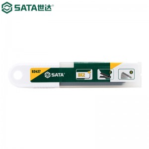 世达（SATA） 美工刀刀片 多规格可选 93436(10件套8节18x100MM)