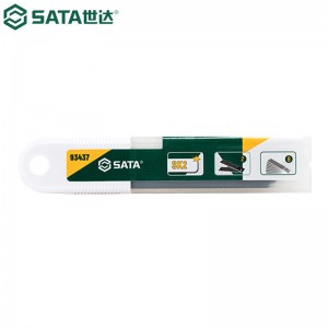 世达（SATA） 美工刀刀片 多规格可选 93436(10件套8节18x100MM)