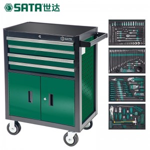 世达（SATA）09924 231件品牌机修工具车组套（宝马定制）+4抽屉2门工具车 定制 09924 231件套