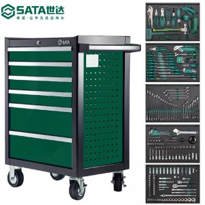 世达（SATA）09947 239件德系车品牌机修组套（含六抽工具车）定制 09947 239件德系车定制组套