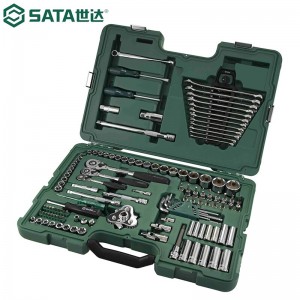 世达（SATA）工具 120+8件6.3x10x12.5MM系列汽车维修综合组套 09014A