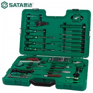 世达（SATA）09535 56件电讯工具组套电工维修套装 09535 56件电讯工具组套