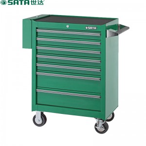 世达(SATA)  95107  七抽屉带轮工具车 维修推车 工具箱抽屉式多功能移动工具车 95107