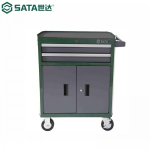 世达（SATA）95108A/95123 汽修抽屉工具车 95123 汽修二抽屉工具车