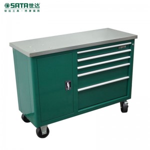 世达（SATA）95207/95208 七抽屉/五抽屉带轮工具车 定制 95208 五抽屉47英寸 可搭配95208S组套使用