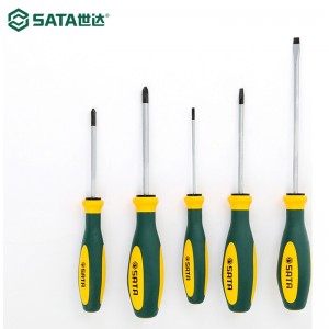 世达（SATA）09334 09335 G系列一字、十字螺丝批组套 09334 5件套