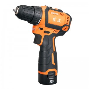 东成16V无刷锂电钻 DCJZ1608（S型）手电钻充电式电动螺丝刀起子机家用电钻套装