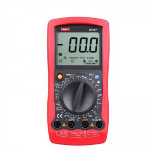 【官方直销】优利德UT101/UT105/UT106/UT107 汽车维修表数字万用表多用表 UT105