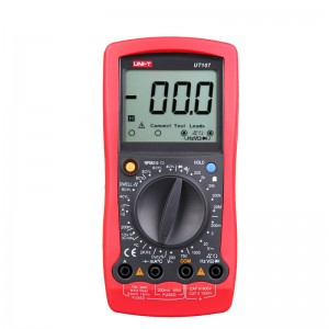 优利德（UNI-T）UT107 汽车万用表 手持式数字汽车多用表 支持USB传输