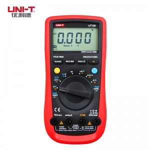 优利德（UNI-T）UT109 手持式汽车用万用表 多用表 数显汽车检测表/高精度多功能万用表