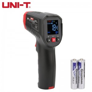 优利德（UNI-T）红外测温枪高精度手持非接触式工业用温度计电子温度仪 UT306C（-50-500℃圆环激光）现货