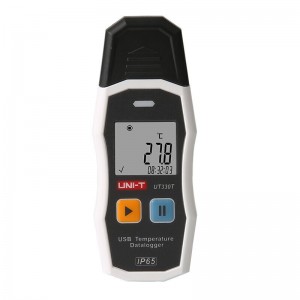 优利德（UNI-T）UT330T 温度记录计量仪 数字温度计检测仪 USB温湿度仪