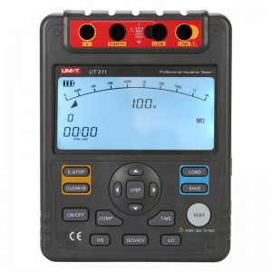 【官方直销】特惠优利德UT511/512/513绝缘电阻测试仪数字兆欧表 绝缘摇表 UT511