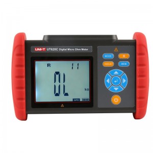 优利德（UNI-T）直流低电阻计UT620C 高精度微电阻测试仪 微欧计毫欧表欧姆计 UT620C官方标配