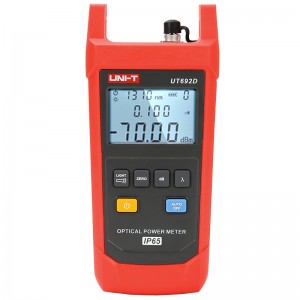 优利德（UNI-T）UT692D 手持式光功率计 光衰测试 光纤测试仪 电信版