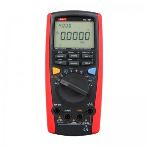【官方直销】优利德UT71系列智能型数字万用表 高精度电工仪表手持数显表 UT71D