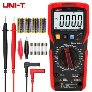 优利德万用表数字高精度全自动数显测电容多功能防烧电工万能表 UT89XD（LED测量）