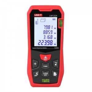 优利德激光测距仪高精度红外线测距仪 LM120A(标准款120米)