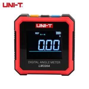 优利德（UNI-T）LM320A 倾角仪 角度测量仪器高精度数显倾角仪电子角度仪角度尺带磁性水平仪 LM320A