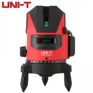 优利德（UNI-T） 水平仪红外线绿光激光自动标线仪 LM520LD 触摸式绿光两线