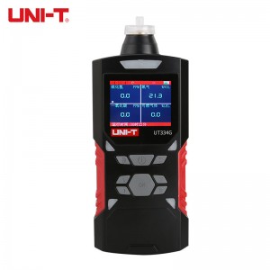 优利德（UNI-T）UT334G 四合一泵吸式语音型气体检测仪 有毒有害可燃气体检测仪浓度报警器 UT334G 