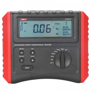 优利德（UNI-T）UT572 工业级智能电阻测试仪地电阻测试器 双重绝缘 辅助电阻RH和RS测试 UT572