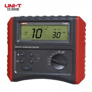 优利德（UNI-T）UT586 漏电保护开关测试仪器 MANUAL RAMP 测试功能