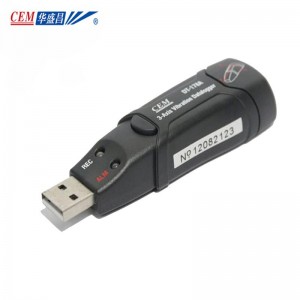 DT-178A华盛昌震动记录仪测震仪震动记录器测震仪震力检测计 DT-178A振动记录仪