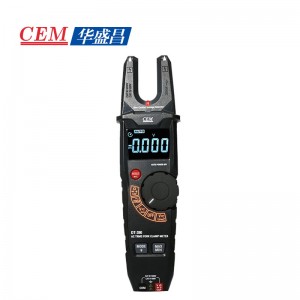 CEM华盛昌工业真有效值电流电压开口钳形表电工多能表DT-390 DT-390
