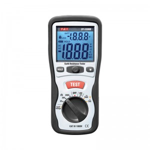 华盛昌（CEM）DT-5300B数字绝缘电阻测试仪 兆欧表 高精度接地电阻测试仪 专业四线接地电阻测试仪