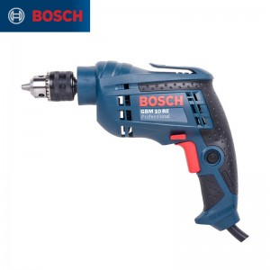 博世BOSCH手电钻GBM10RE KLE手紧自锁调速正反转10mm螺丝刀起子机电动工具 GBM10RE KLE【450W自锁】+官方标配