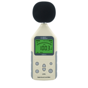 希玛AR824分贝仪噪声测试仪 AR854高精度声级计测声音检测器 ar814家用噪音计 AR814(9V电池版)