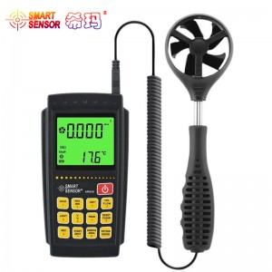 希玛 风速仪高精度手持式风速表数字风速风量风温风速计 AR856 0.3~45m/s