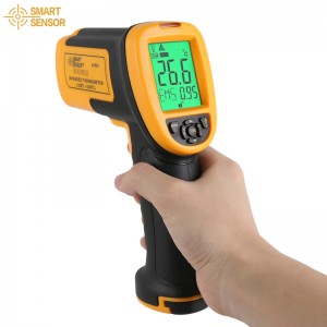 希玛 AS892 红外线测温仪 工业 红外测温枪 油温温度计 高精度测温仪 电子温度计 AS-892 高温量程200°~2200°