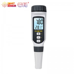 希玛酸碱度水质检测笔测试仪笔数显高精度ph计工业自来水饮用水质检测仪 充电PH828+彩屏款