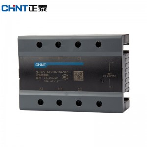 正泰（CHNT）NJG2-TAA250-120A380 三相固态继电器 交流控交流继电器