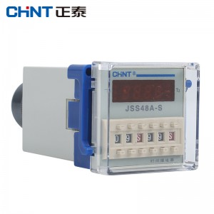 正泰（CHNT）JSS48A-S-AC220V 数显循环时间继电器220v 循环控制时间继电器