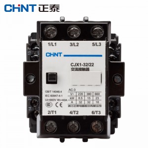 正泰交流接触器 CJX1-32/22 3TB44 380v 220v 110v 36v 36V（请联系客服订制）
