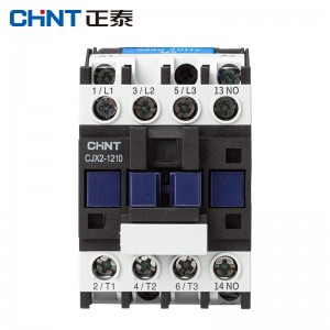 正泰（CHNT）CJX2-1210 220V 交流接触器 12A接触式继电器